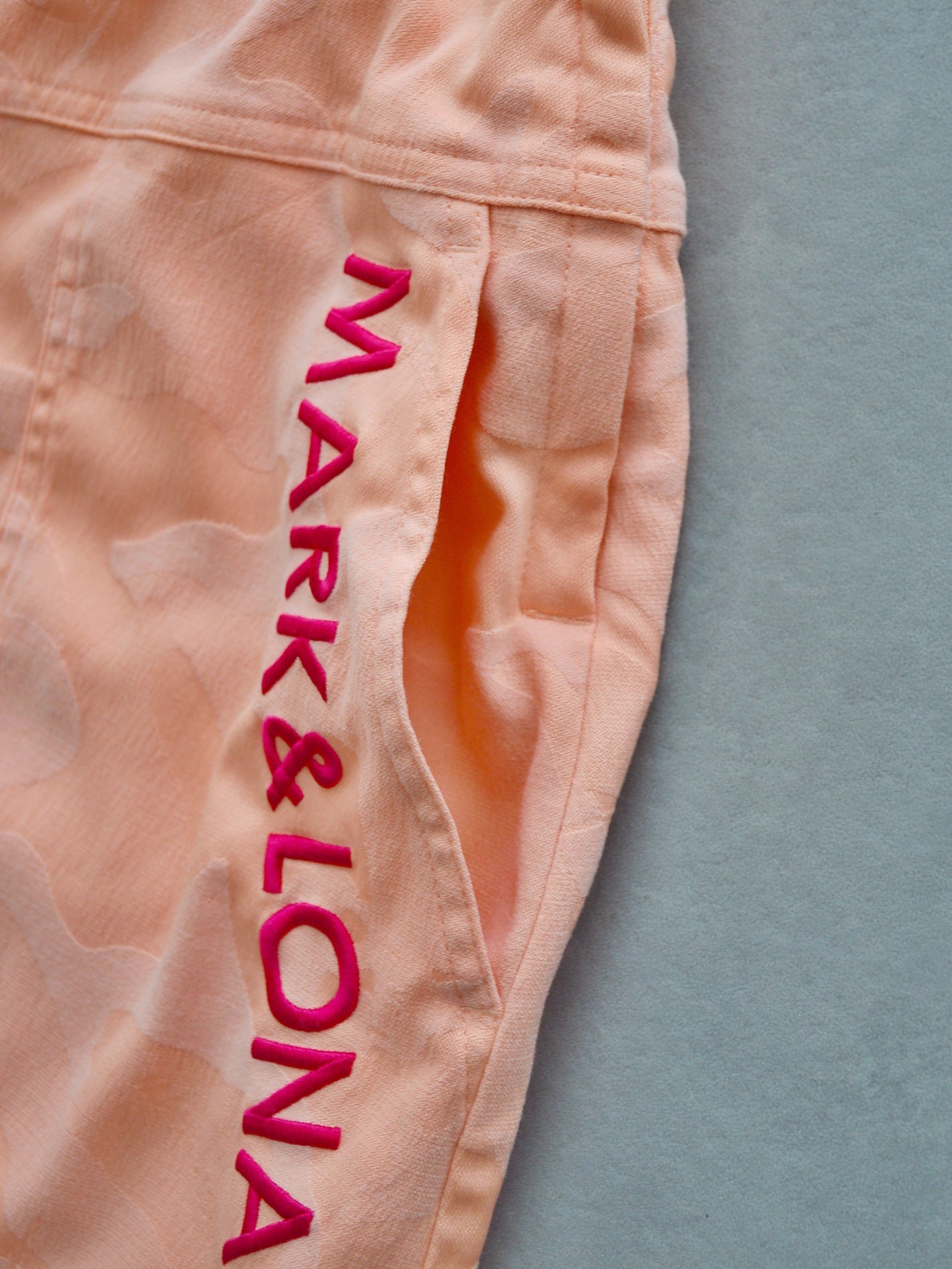 Gauge Trapeze Mini Skirt | WOMEN / ORANGE