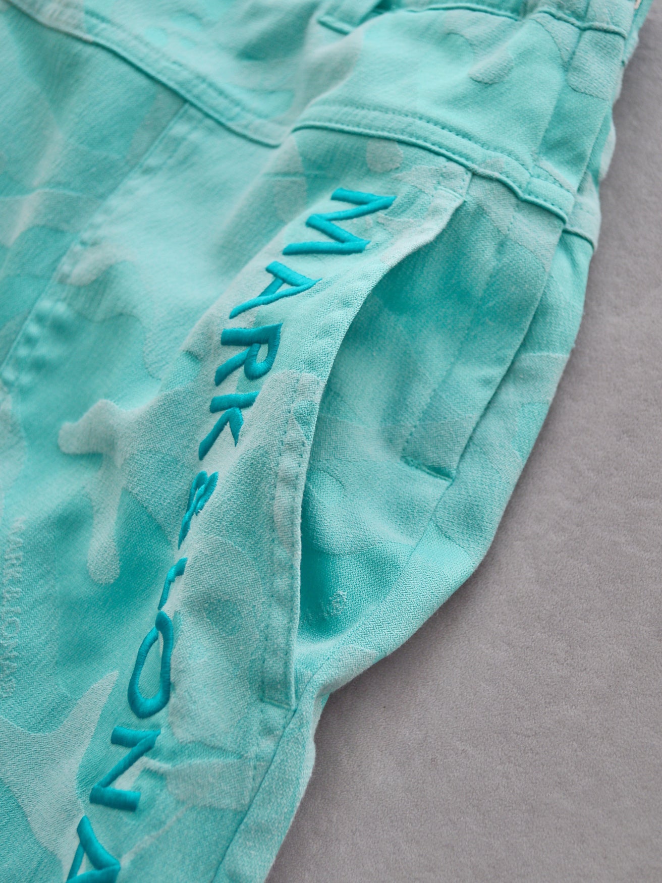 Gauge Trapeze Mini Skirt | WOMEN / MINT