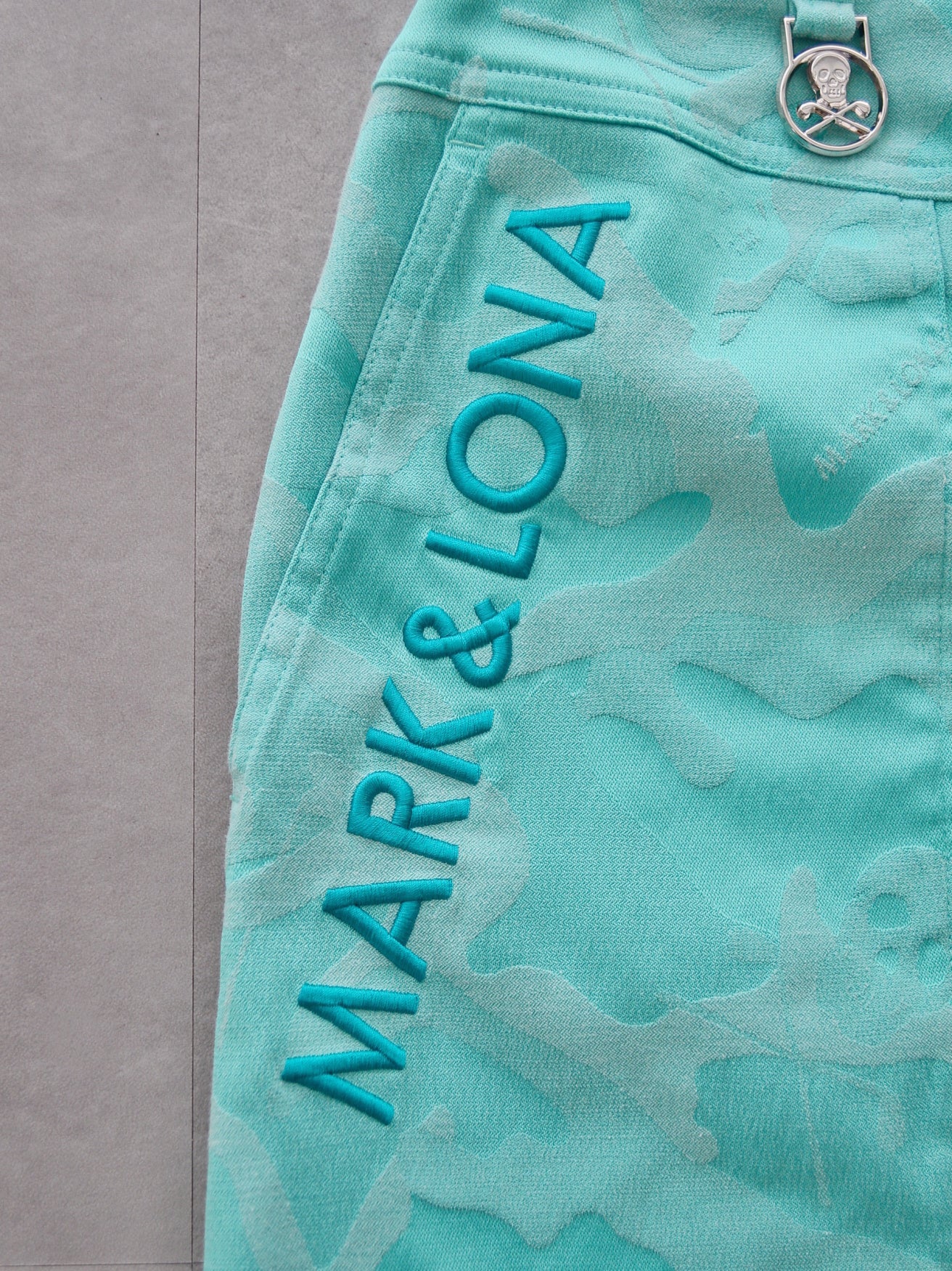 Gauge Trapeze Mini Skirt | WOMEN / MINT