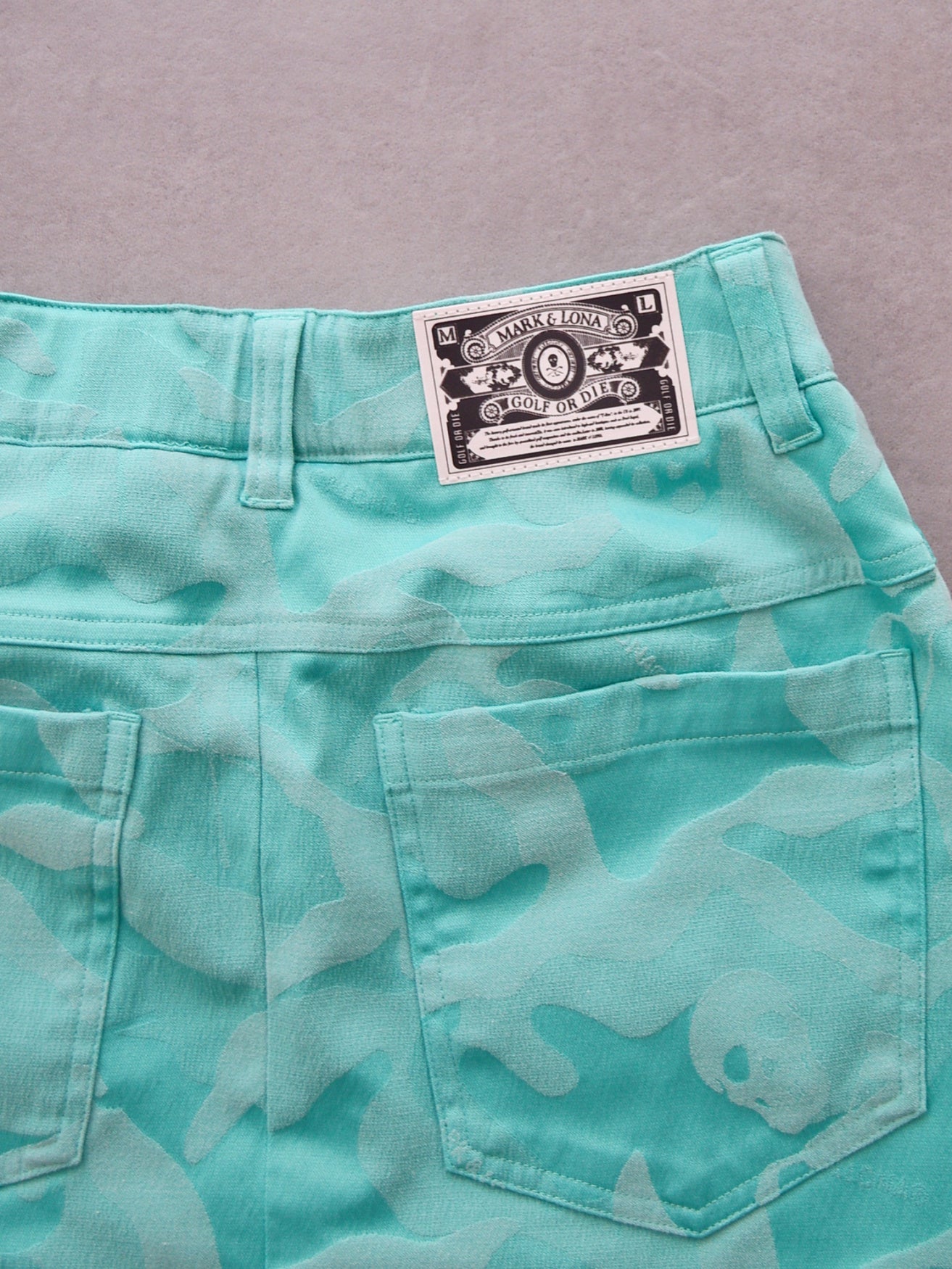 Gauge Trapeze Mini Skirt | WOMEN / MINT
