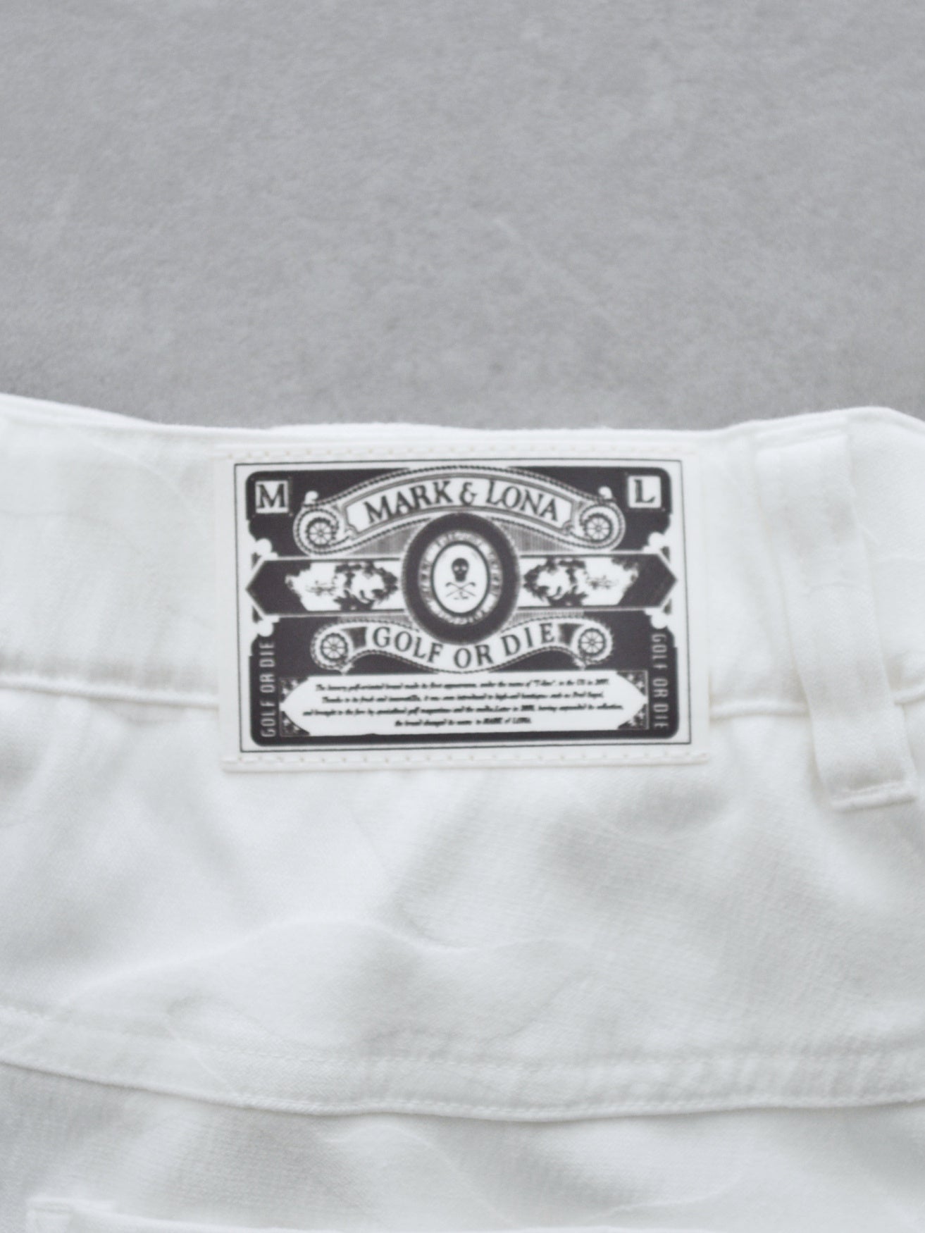 Gauge Trapeze Mini Skirt | WOMEN / WHITE