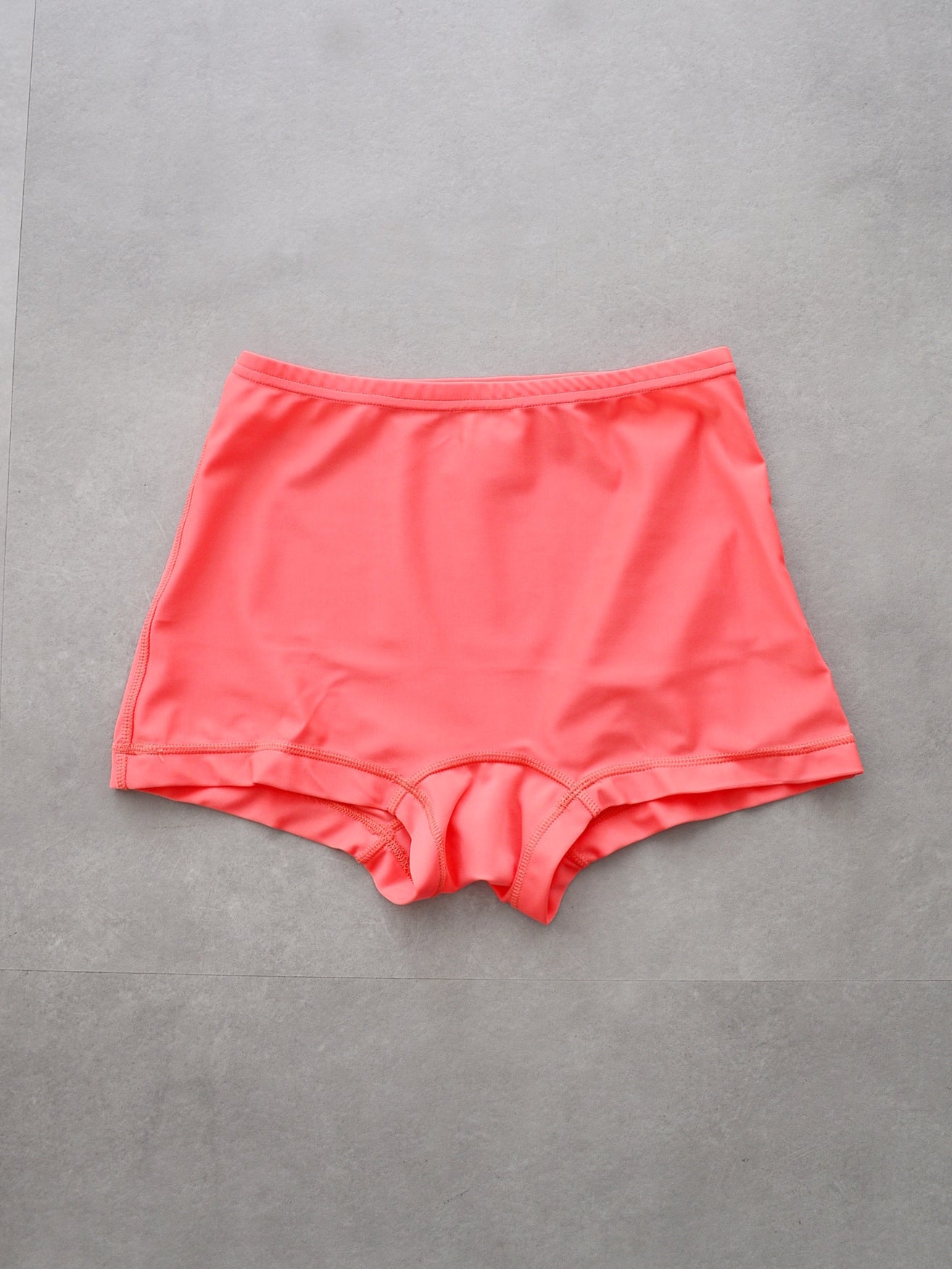 Gauge Trapeze Mini Skirt | WOMEN / ORANGE
