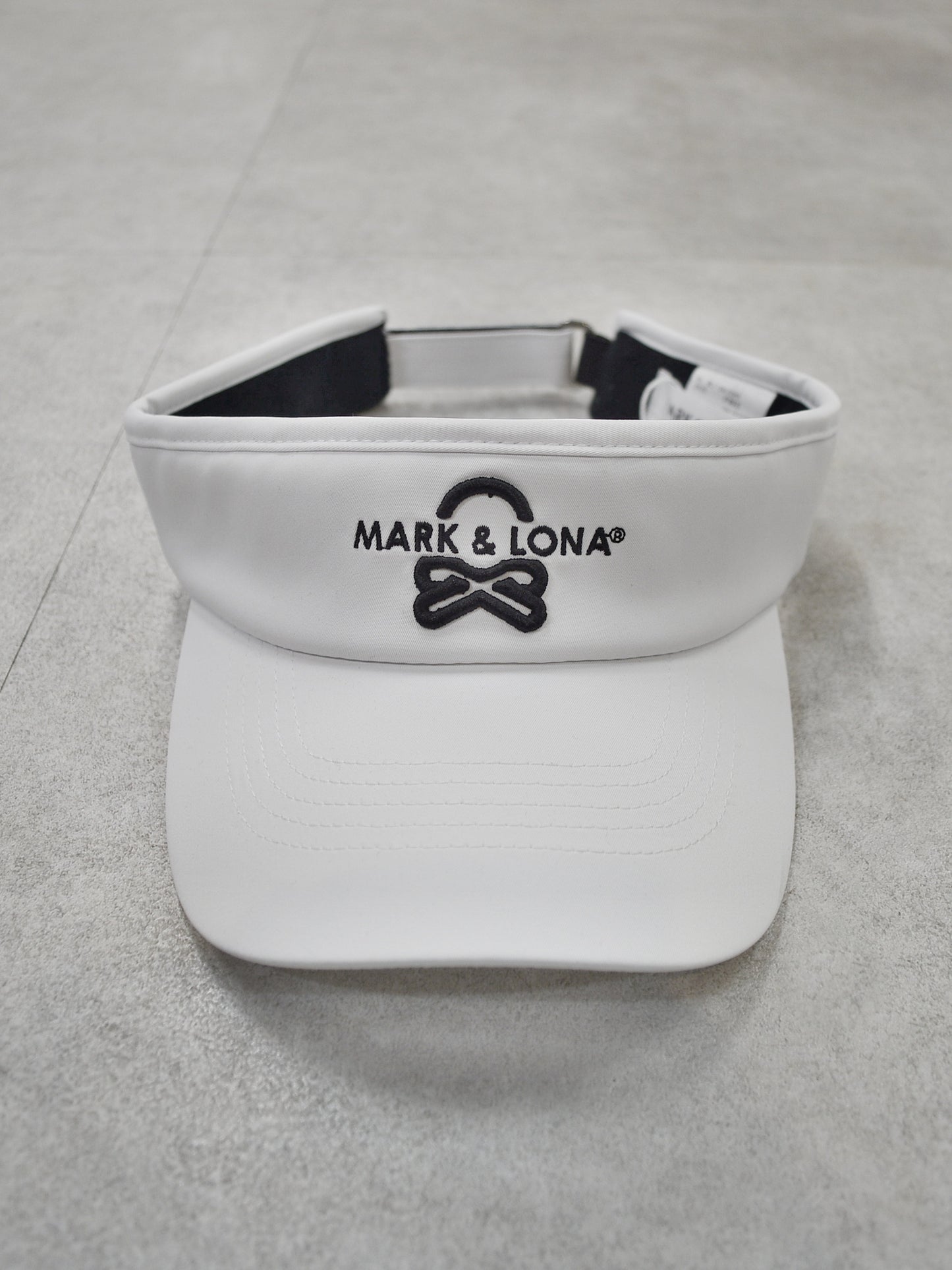 Option Crystal Flag Visor | MEN and WOMEN / WHITE