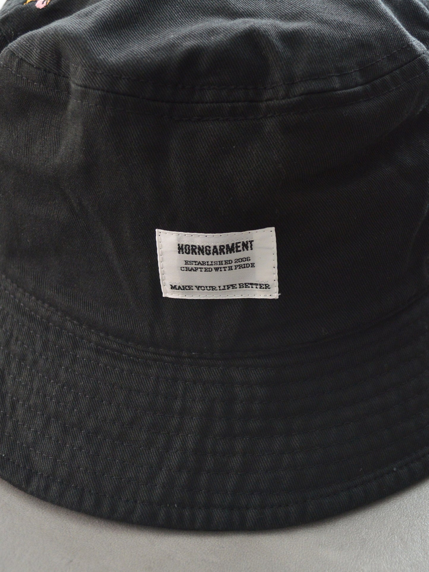 Sneaky Tom Washed Hat | MEN and WOMEN / BLACK