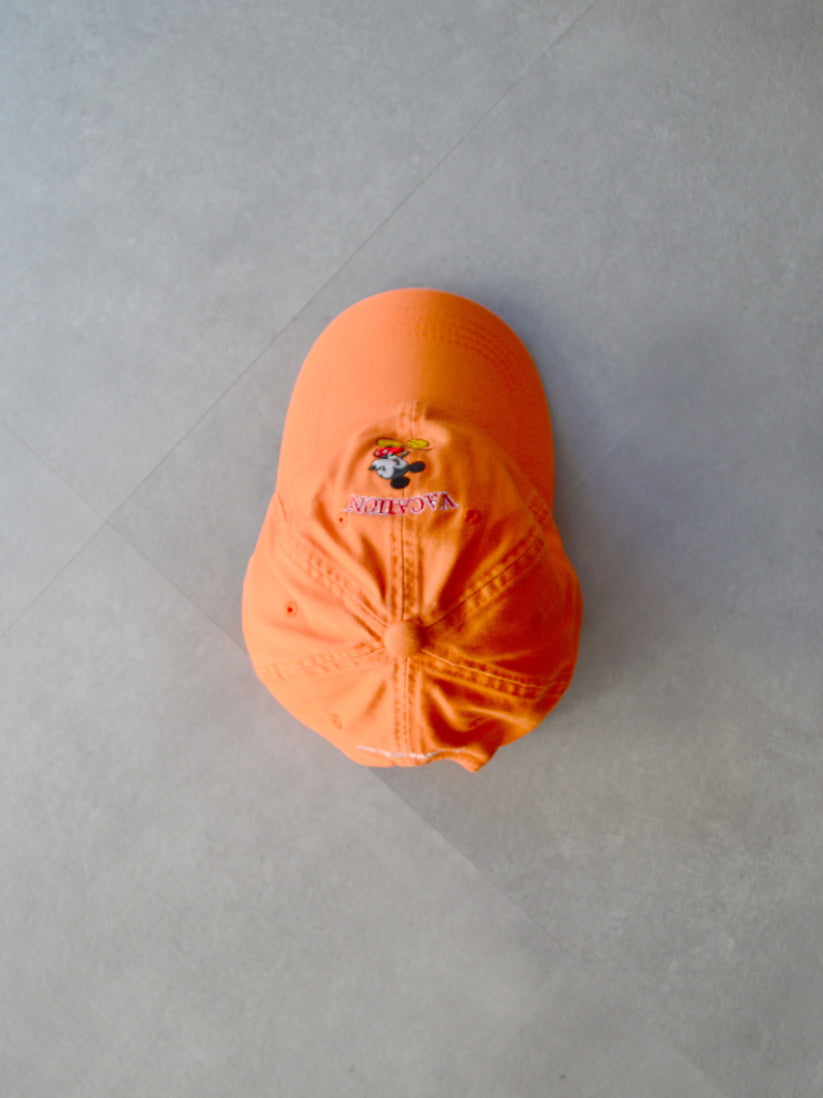 VACATION Mickey Dad Cap | MEN and WOMEN / ORANGE
