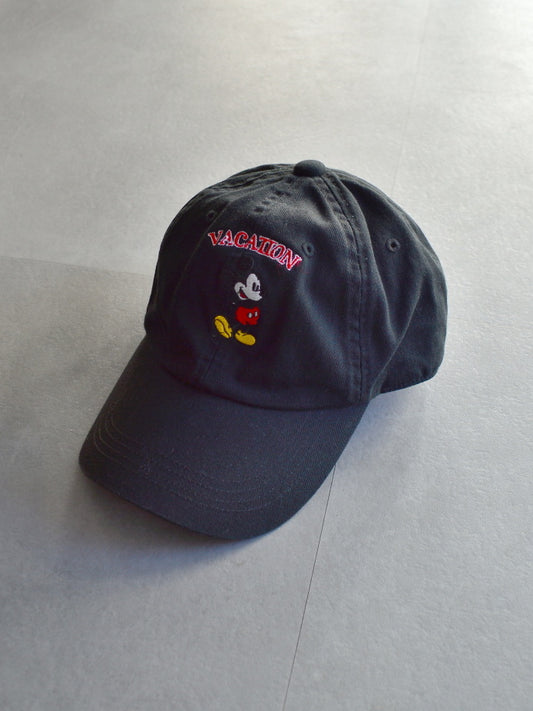 VACATION Mickey Dad Cap | MEN and WOMEN / BLACK
