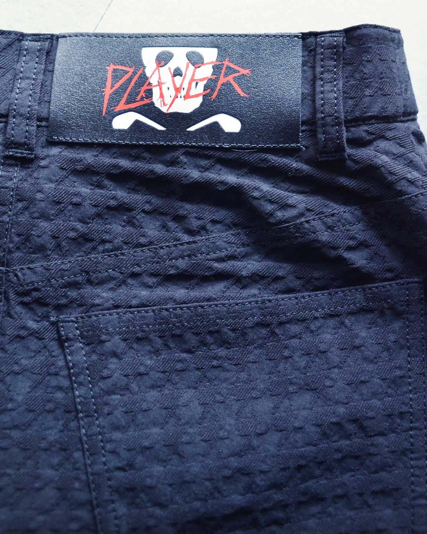 Slash Asym Pattern Skirt | WOMEN / BLACK