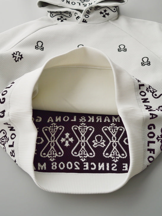 Svastika Poly Flex Hoodie | MEN / WHITE