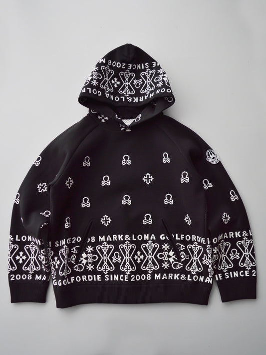 Svastika Poly Flex Hoodie | MEN / BLACK