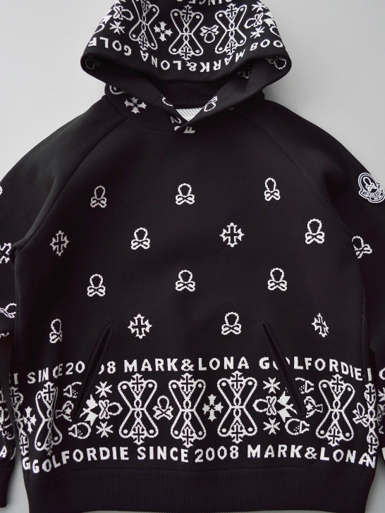 Svastika Poly Flex Hoodie | MEN / BLACK