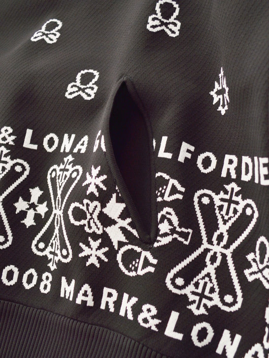Svastika Poly Flex Hoodie | MEN / BLACK