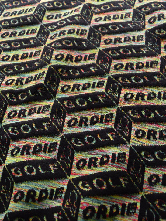 Dépêche Geometry Jacquard Knit | MEN / BLACK