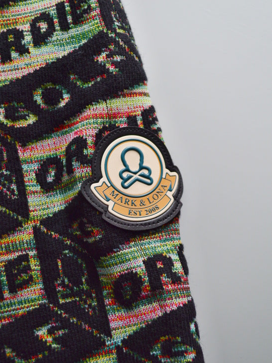 Dépêche Geometry Jacquard Knit | MEN / BLACK