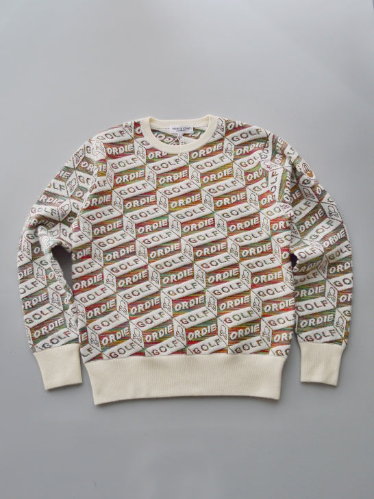 Dépêche Geometry Jacquard Knit | MEN / OFF.WHITE