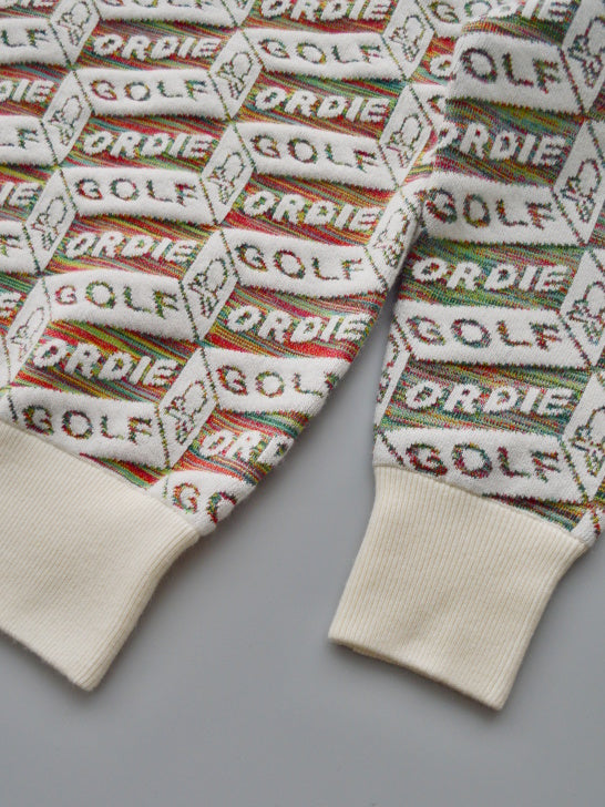 Dépêche Geometry Jacquard Knit | MEN / OFF.WHITE