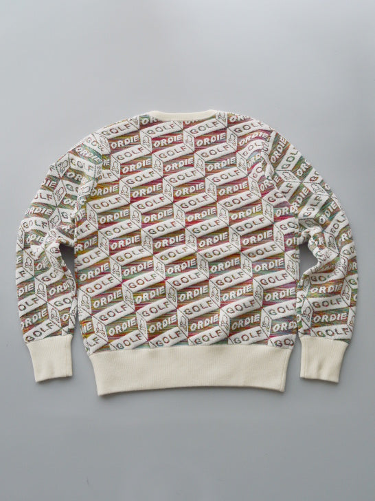 Dépêche Geometry Jacquard Knit | MEN / OFF.WHITE