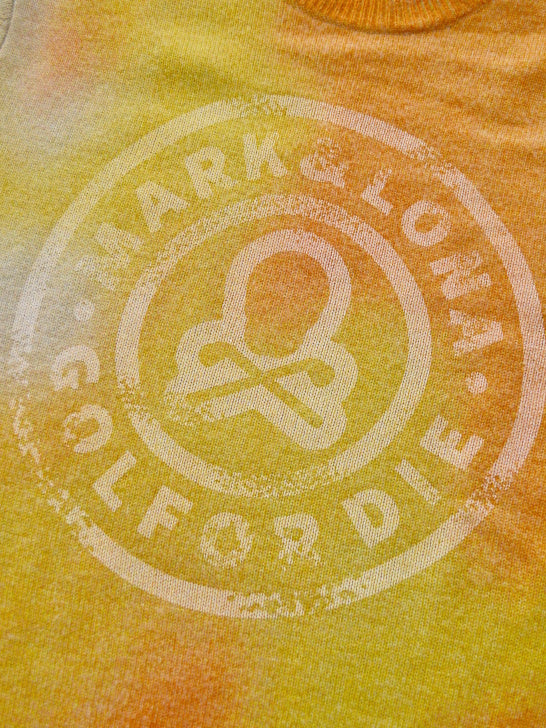 Eclipse Camo Cashmere Knit | MEN / ORANGE