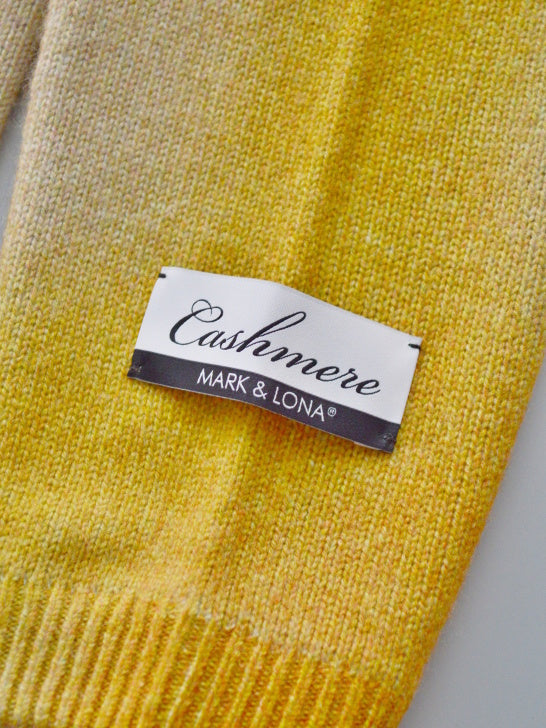 Eclipse Camo Cashmere Knit | MEN / ORANGE