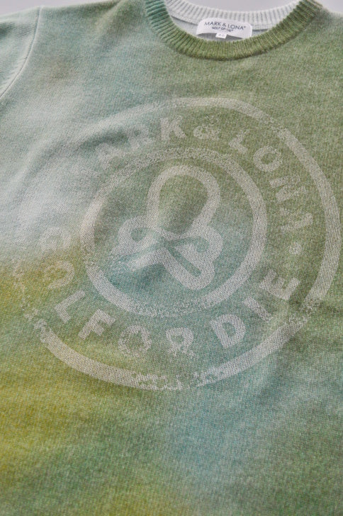 Eclipse Camo Cashmere Knit | MEN / KHAKI