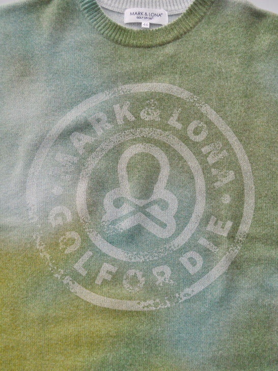 Eclipse Camo Cashmere Knit | MEN / KHAKI