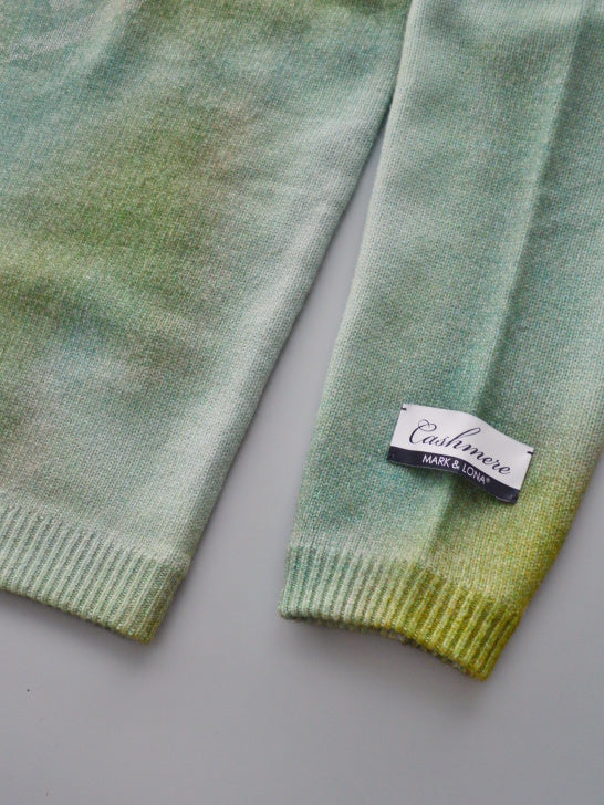 Eclipse Camo Cashmere Knit | MEN / KHAKI