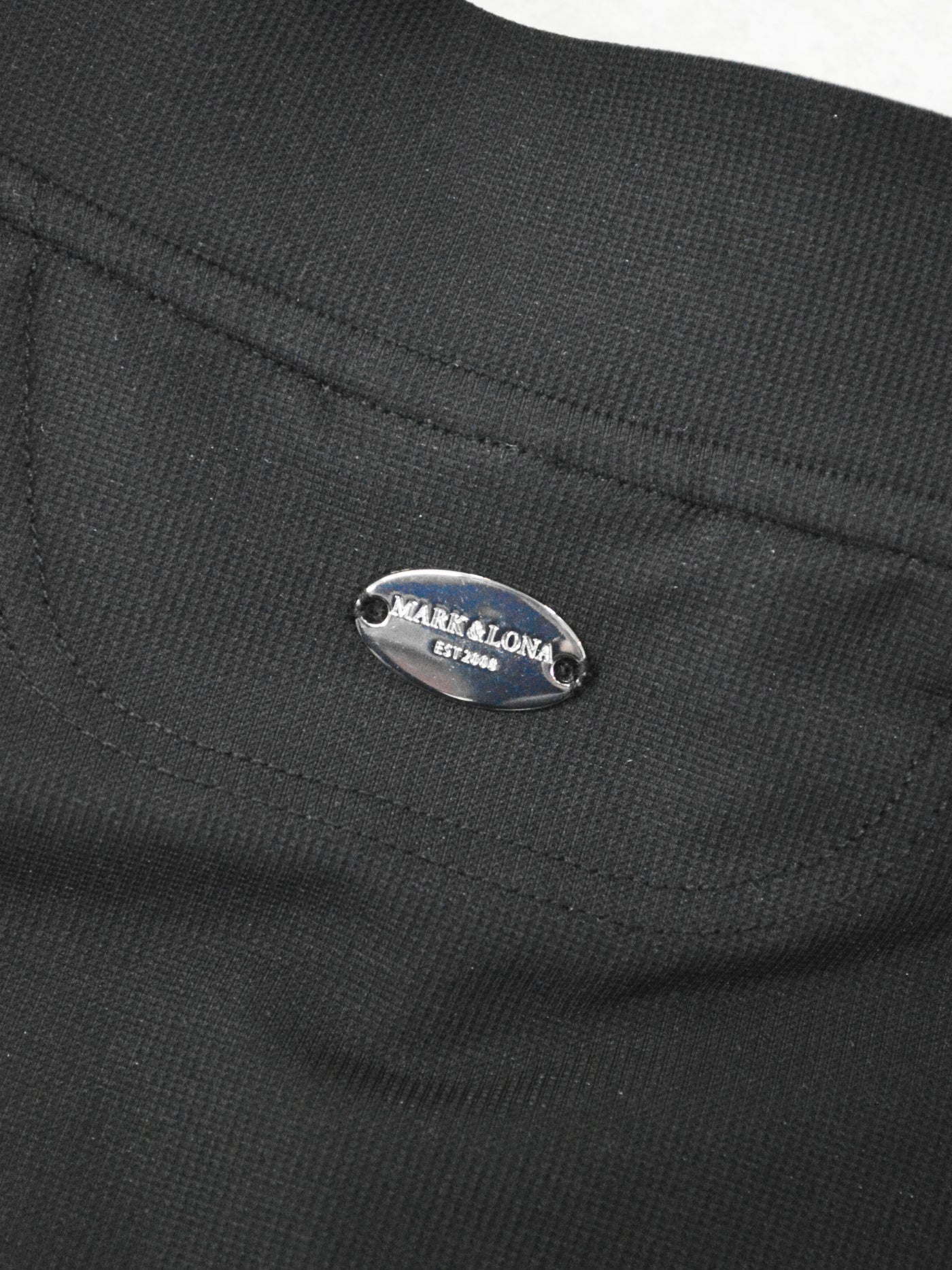 Croce Waffle Mock Neck Tee | MEN / BLACK