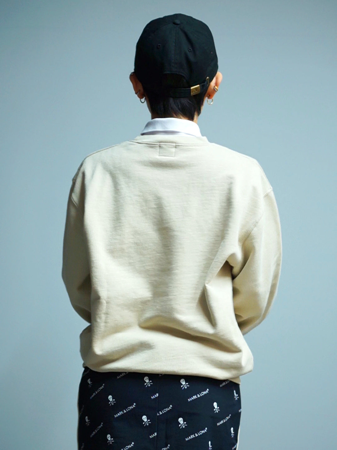 NVG New Used Crew Sweat Shirt(BEIGE)