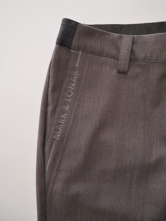 Atlas Blend Round Trousers | MEN / BLACK