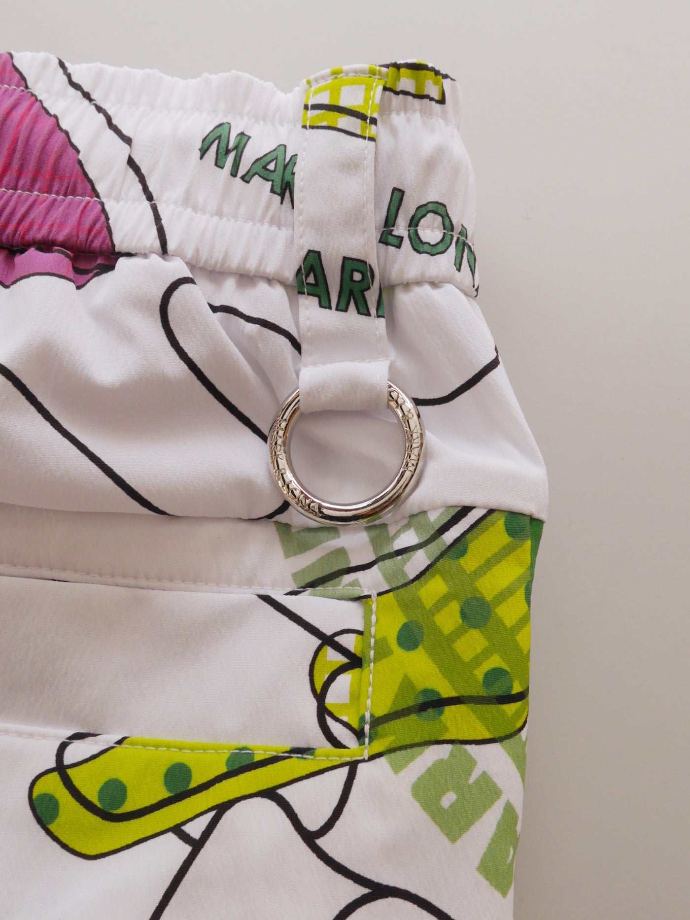 Axon Camo Performance Shorts | MEN / WHITE