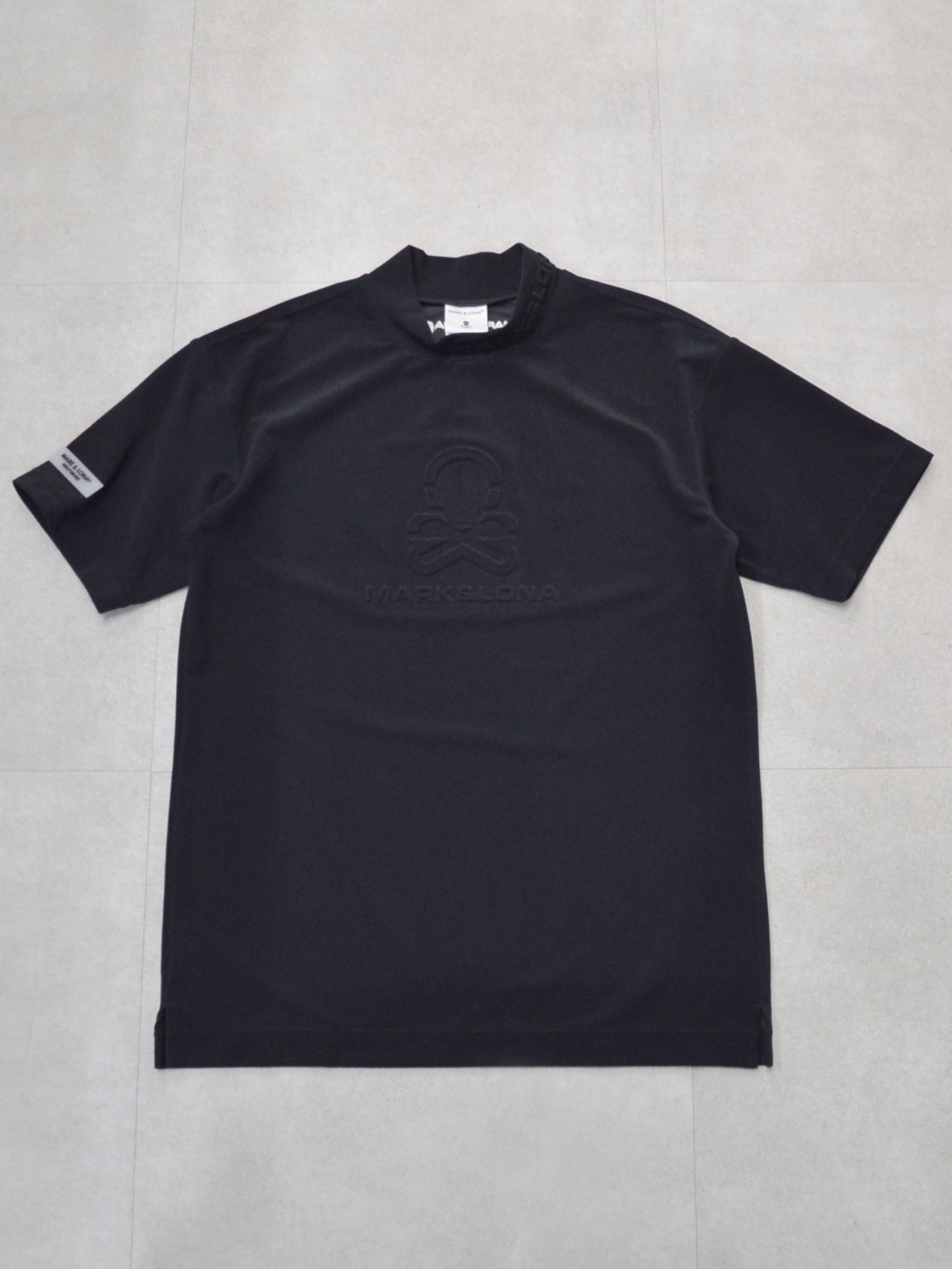 Ever ECONYL® Mock Neck Tee | MEN / BLACK