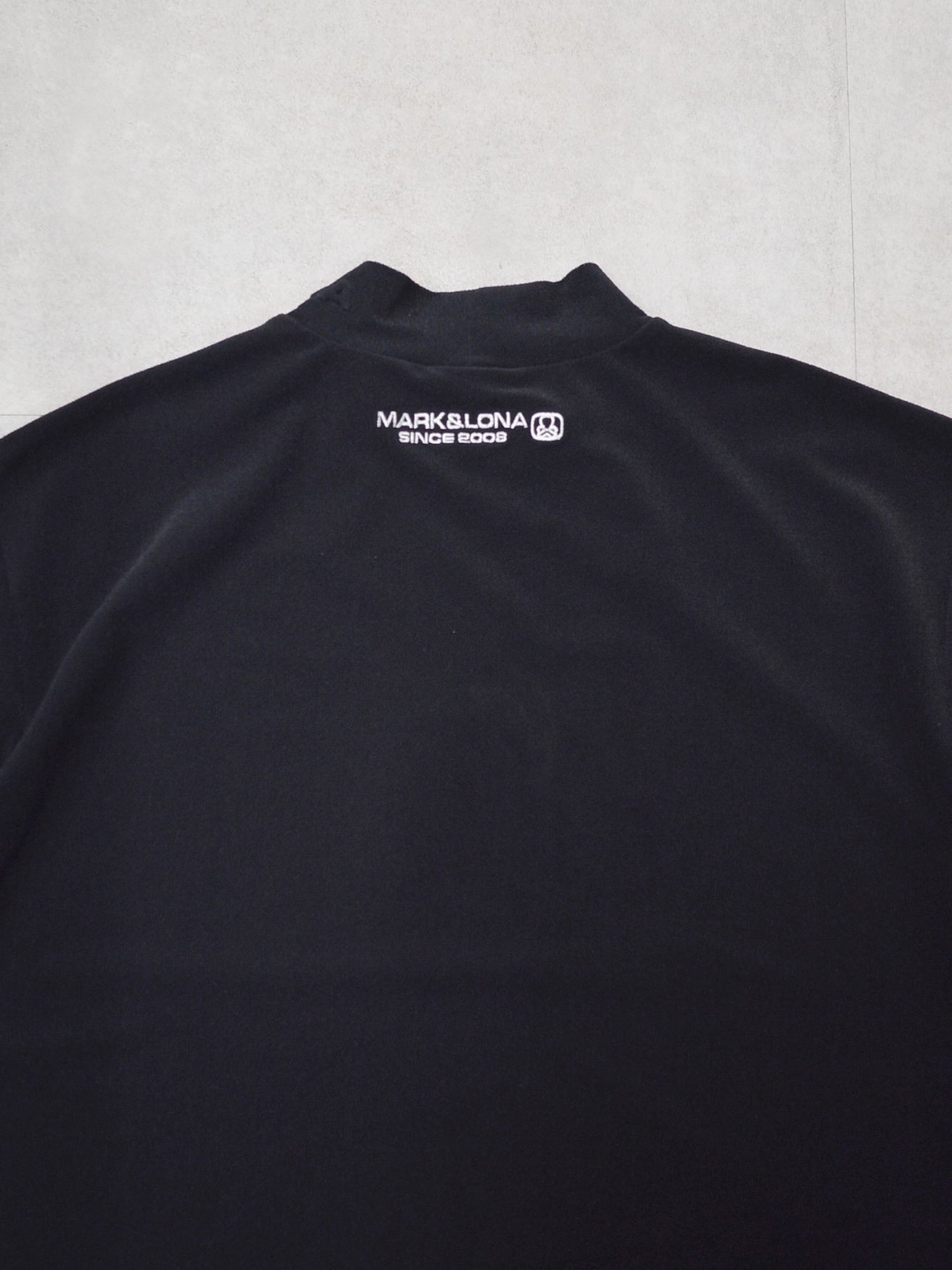 Ever ECONYL® Mock Neck Tee | MEN / BLACK