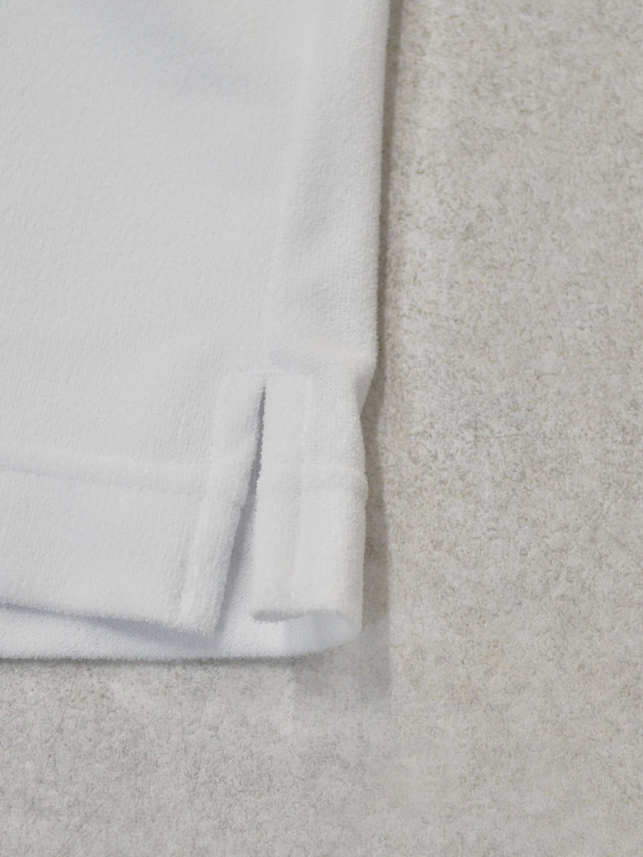 Ever ECONYL® Mock Neck Tee | MEN / WHITE