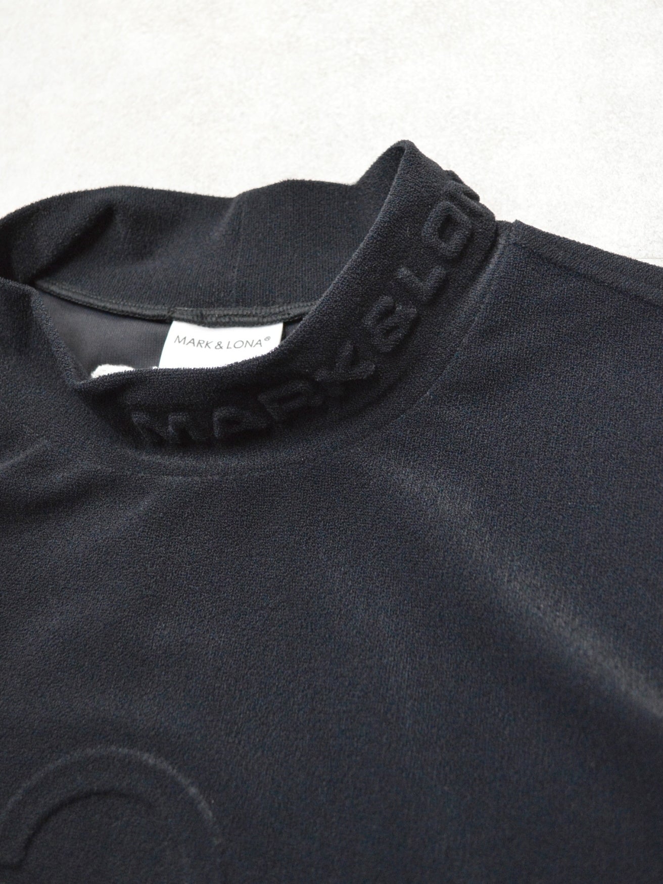 Ever ECONYL® Mock Neck Tee | MEN / BLACK