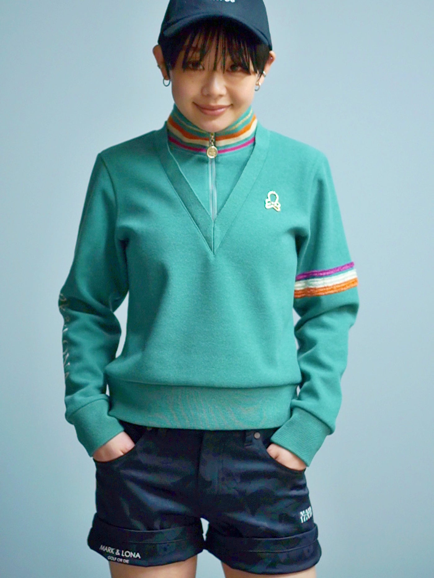 Flux Layered Pullover | WOMEN / MINT