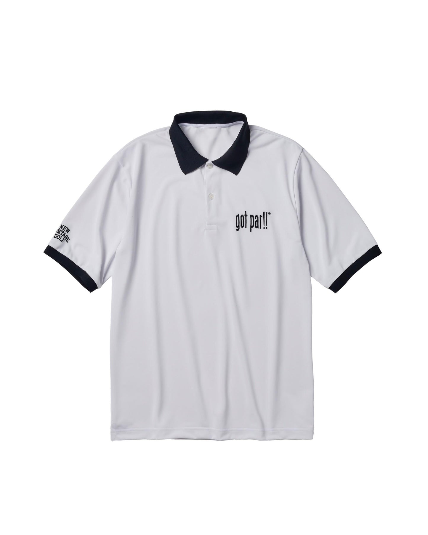 Got Par!!③ Embroidery Polo(WHITE)