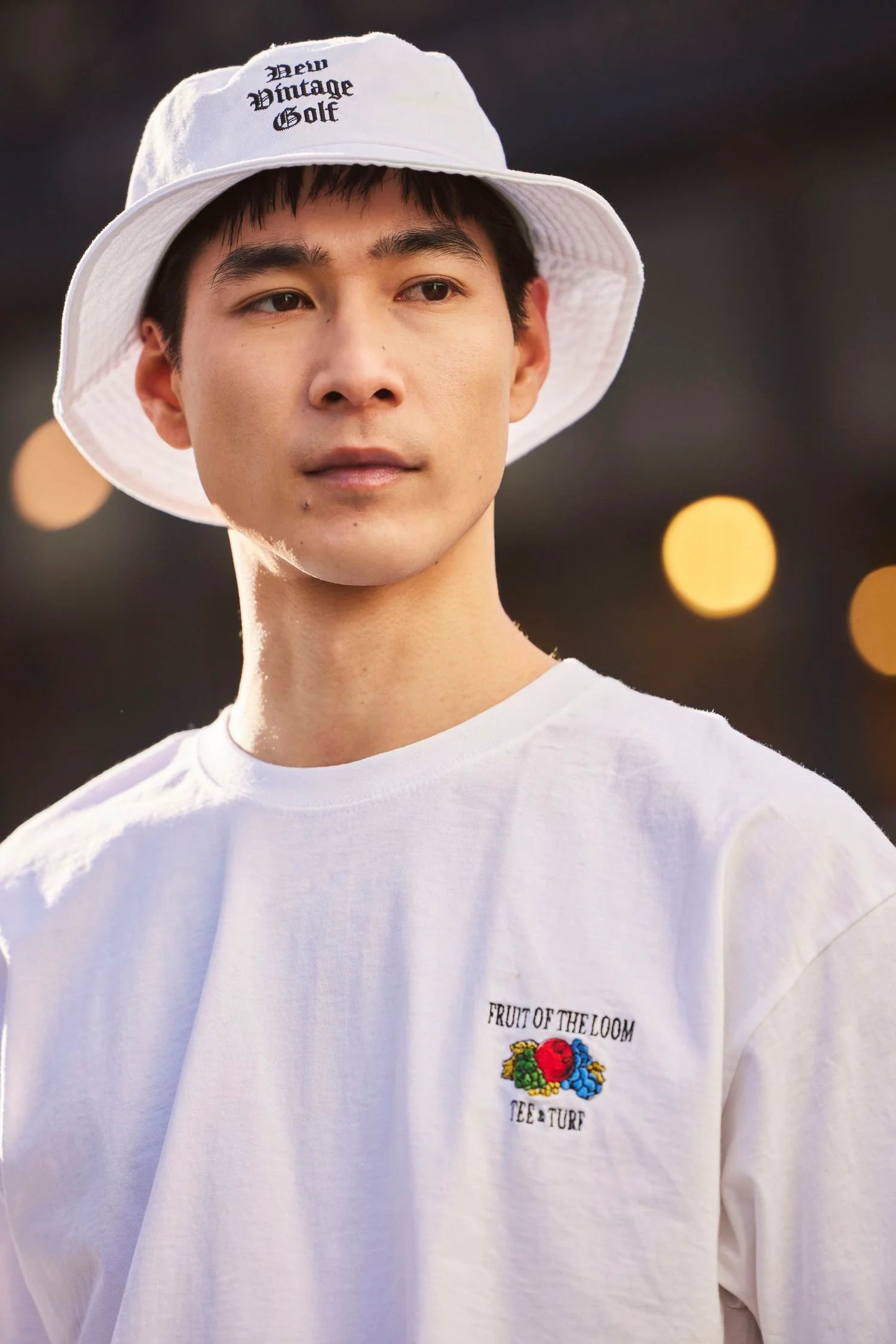 FRUIT OF THE LOOM 2Pack T-Shirt / WHITE・NAVY