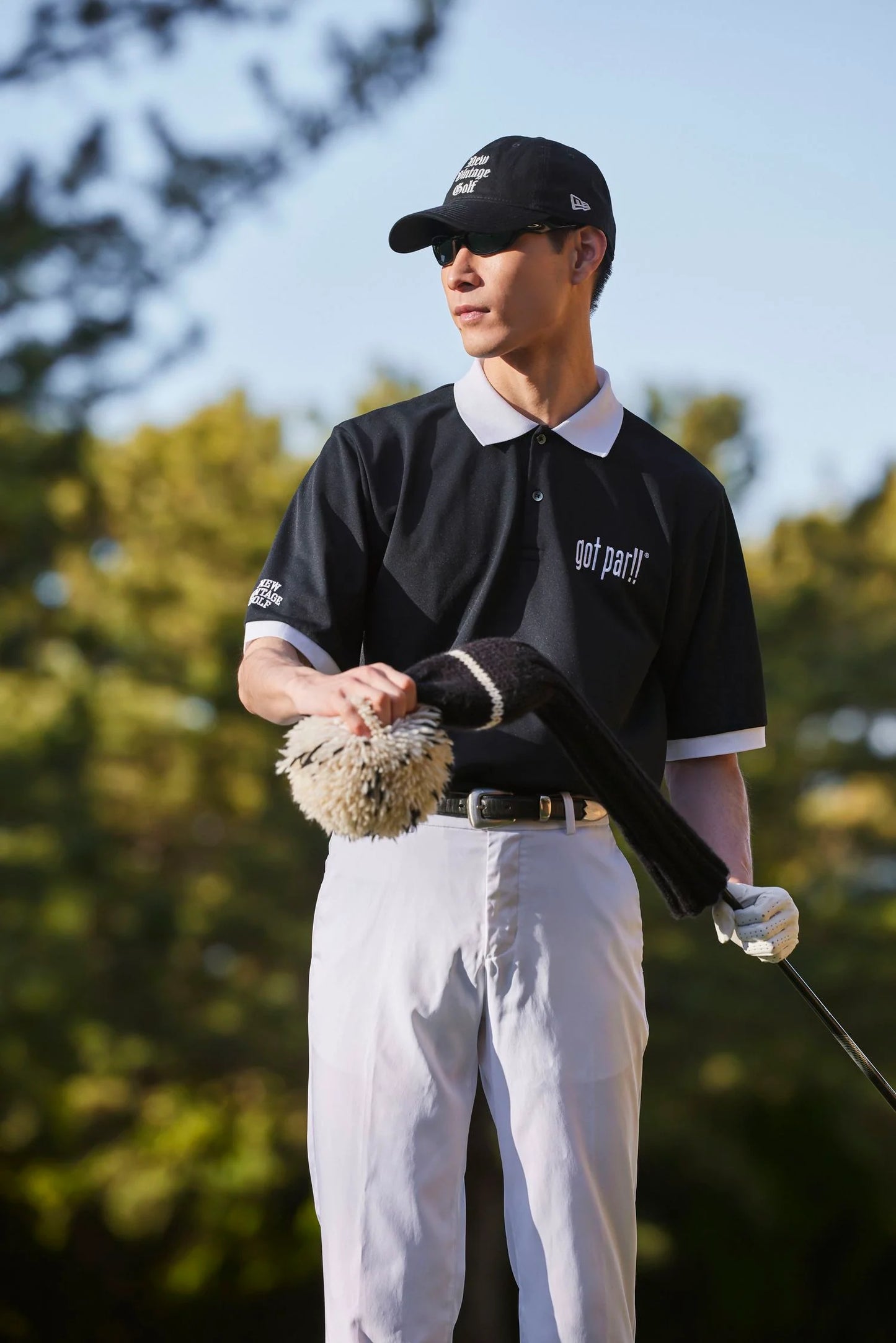 Got Par!!③ Embroidery Polo(BLACK)