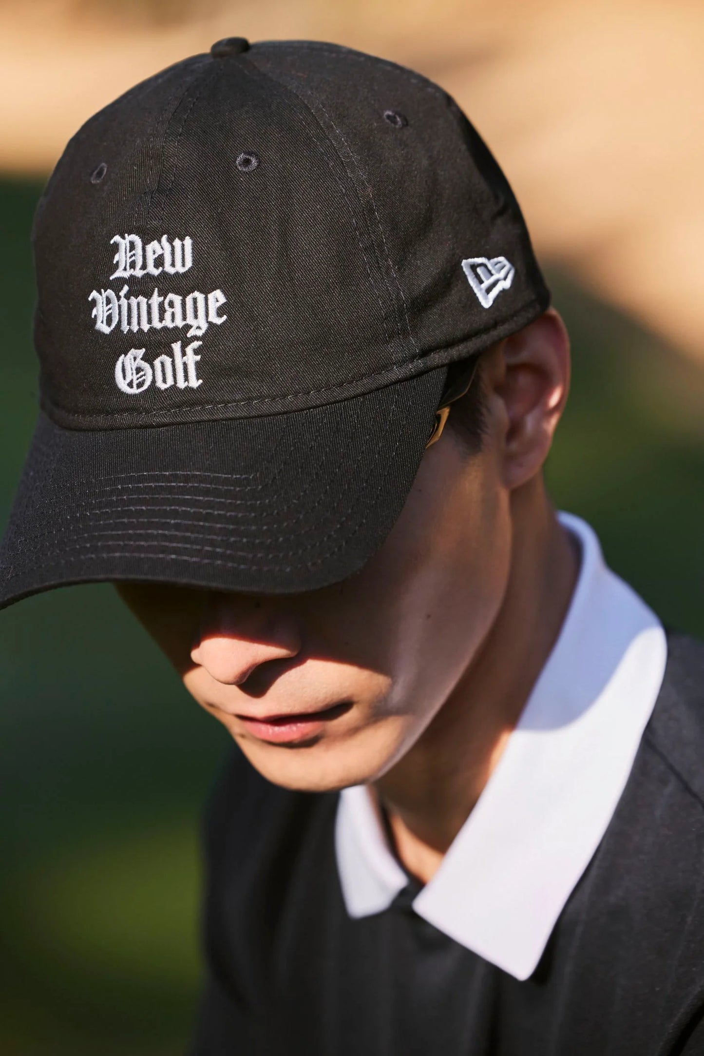 NEW ERA Classic Logo 9TWENTY Cap(BLACK)