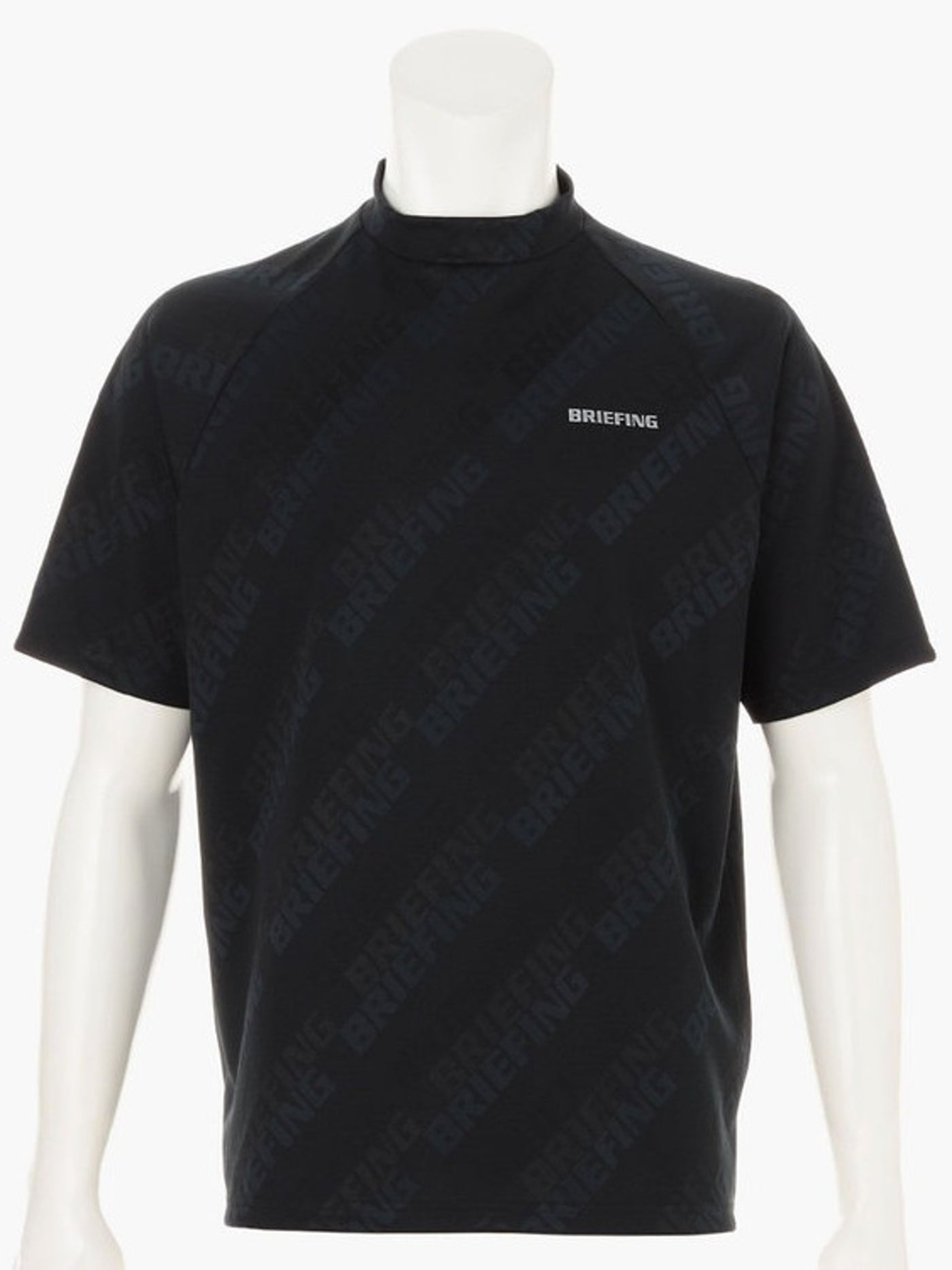 新品　BRIEFING WS SHADOW LOGO JQ HIGHNECK BRIEFING GOLF | MEN'S SHADOW LOGO JQ HIGHNECK / BLACK – ADVANTAGE