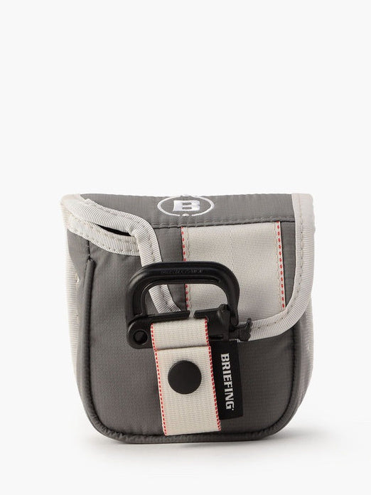 BRIEFING GOLF | MALLET PUTTER COVER CS  - L.GREY