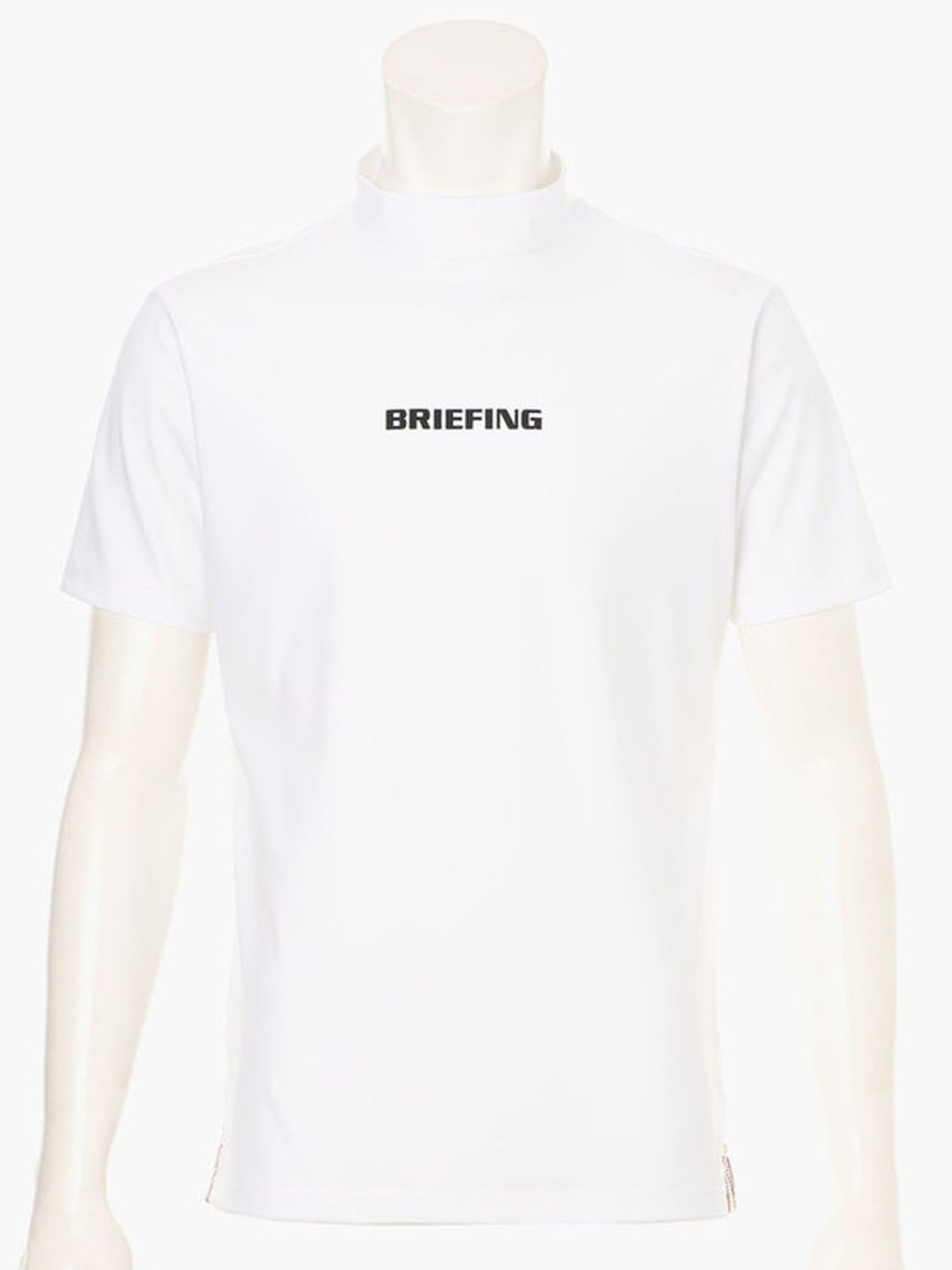 BRIEFING GOLF | MEN'S TOUR HIGHNECK/ WHITE – ADVANTAGE