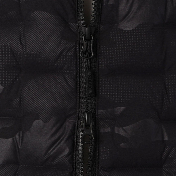 MEN’S HYBRID DOWN PARKA / BLACK×CAMO