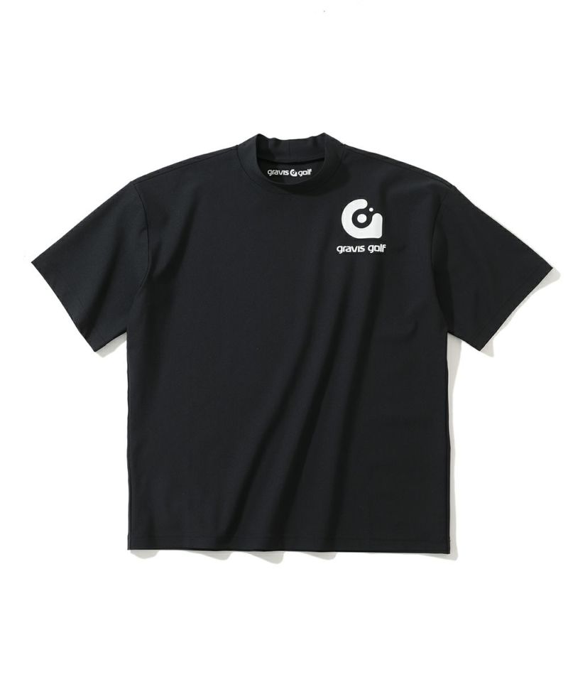 G-Icon Mock Neck Top | MEN / BLACK