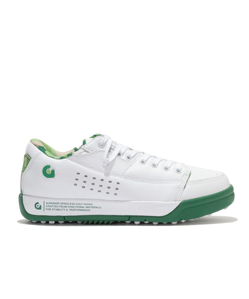 TARMAC-G LOW-CUT | MEN and WOMEN / WHITE