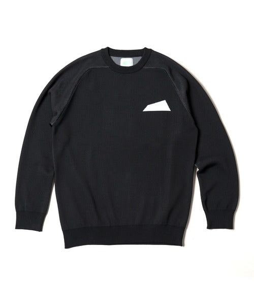 SALVAGE PUBLIC Kolepa/サルベージパブリックコレパ Wai'ale'sle Kint Crew (DH Kolepa) / Men / Black