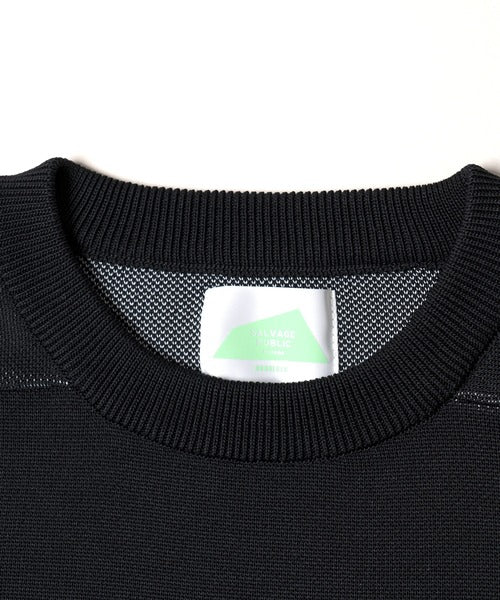SALVAGE PUBLIC Kolepa/サルベージパブリックコレパ Wai'ale'sle Kint Crew (DH Kolepa) / Men / Black
