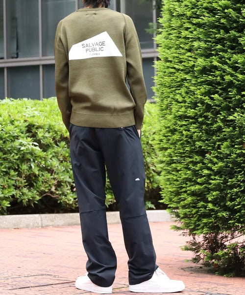 SALVAGE PUBLIC Kolepa/サルベージパブリックコレパ Wai'ale'sle Kint Crew (DH Kolepa) / Men / Black