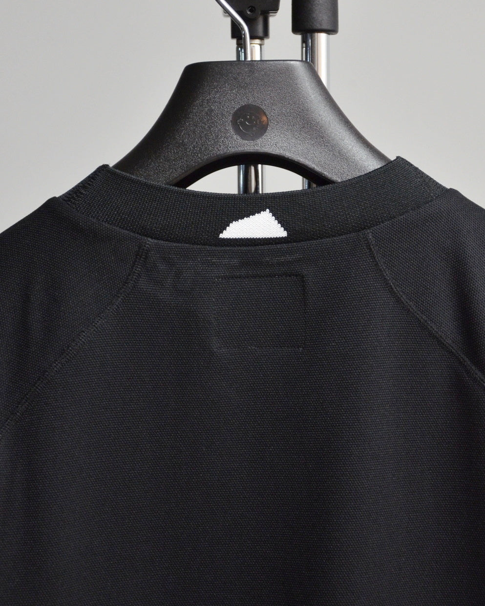 Mālama Recycle Pique Mockneck Shortsleeve / BLACK
