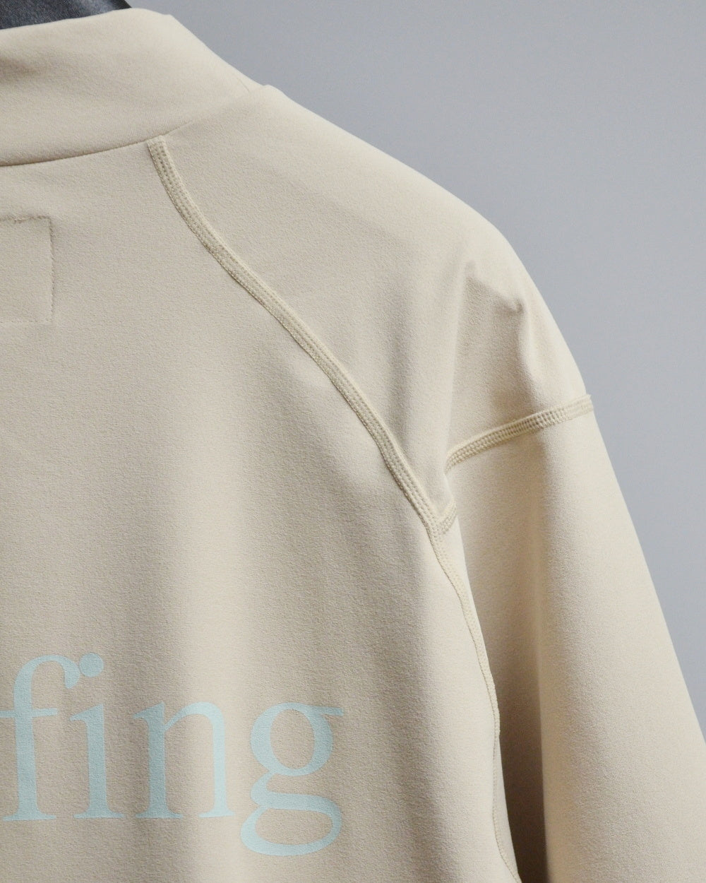 SALVAGE PUBLIC Kolepa サルベージ パブリック コレパ SURFモックネックTEE(Double quilt/Golfing)/ SAND