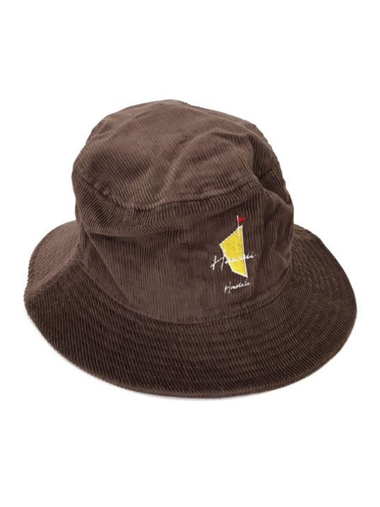 SVKA5025［サルベージパブリックコレパ］Uka コーデュロイバケット HAT / BROWN